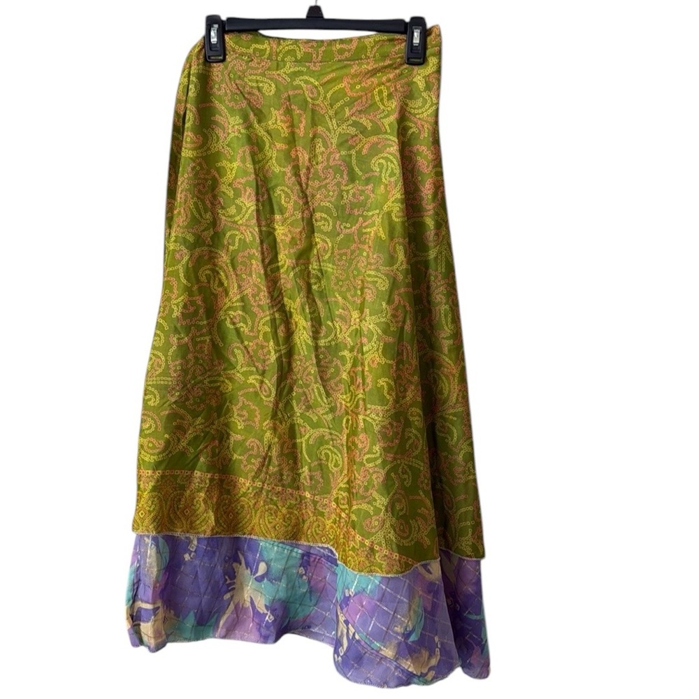 Krishma Multi Use Wrap Double Layer Skirt OS NWT